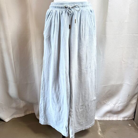 Citizens for Humanity Terry Cloth Cropped Lounge Pant Size S Hard to Find in EUC - Picture 1 of 10